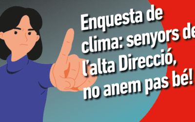 Enquesta de clima: senyors de l’alta Direcció, no anem pas bé!