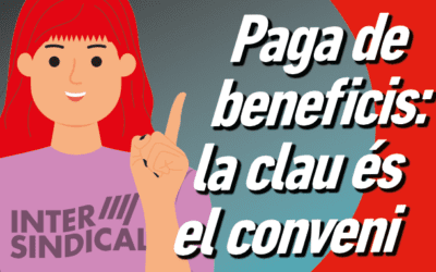 Paga de beneficis: la clau és el conveni