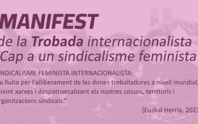 Un sindicalisme feminista és possible