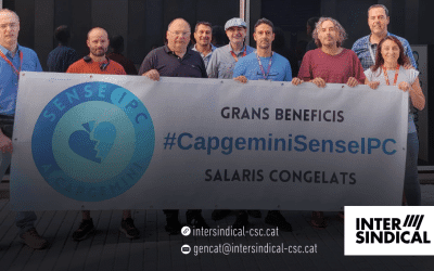 Capgemini congela els salaris i continua empobrint a la seva plantilla