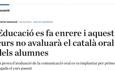 Comunicat de La Intersindical sobre la suspensió de l’avaluació oral del català