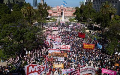 Crida contra la repressió a l’Argentina i per la llibertat de les persones detingudes el 12 de juny