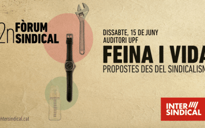 Aquest 15 de juny celebrem el II Fòrum Sindical