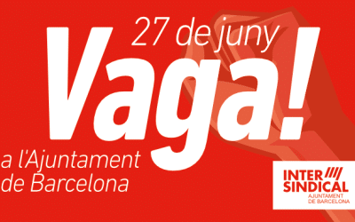 Convoquem vaga a l’Ajuntament de Barcelona