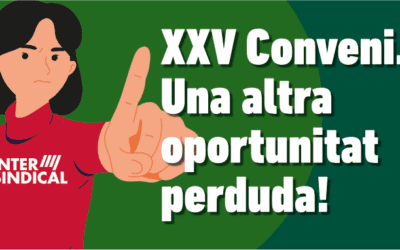 XXV Conveni. Una altra oportunitat perduda!
