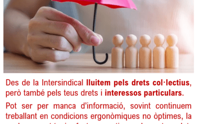 Què cal fer si necessito material ergonòmic?