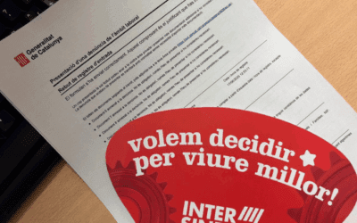 La Intersindical denuncia la Generalitat davant la Inspecció de Treball per posar en risc els treballadors públics