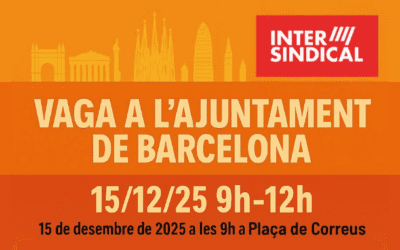 Vaga a l’Ajuntament de Barcelona: Demanem un referèndum vinculant