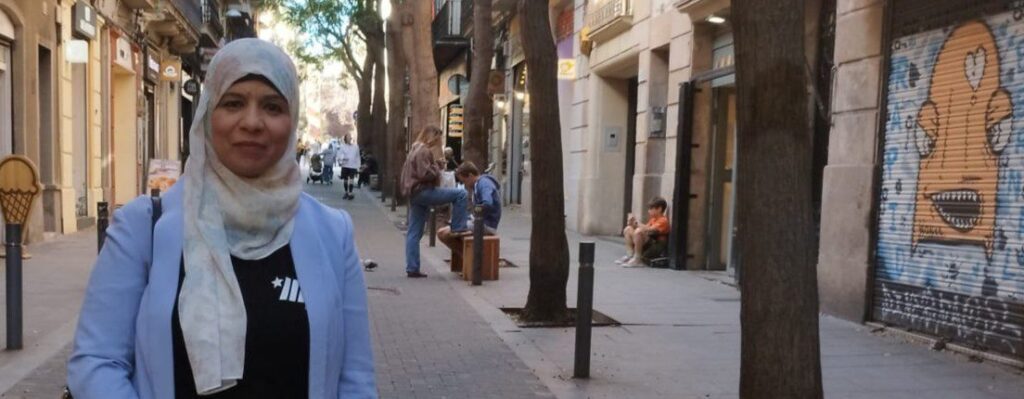 Suzan Salam (FNTP) en una imatge vinculada a l’entrevista