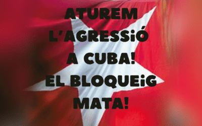 Comunicat sobre la situació a Cuba
