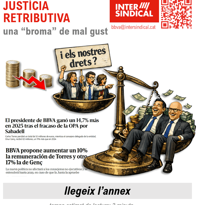 Justícia retributiva…una “broma” de mal gust