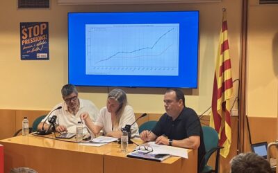 La Intersindical, amb la banca, en lluita contra la precarietat del sector