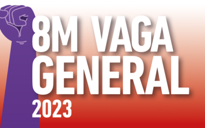 Material de la Vaga General Feminista del 8 de març de 2023