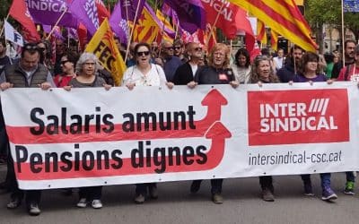 Ens oposem a la ratificació de l’acord entre CCOO, UGT, la Patronal i el Govern espanyol que afebleix sistema públic de pensions