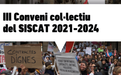 III Conveni col·lectiu del SISCAT 2021-2024