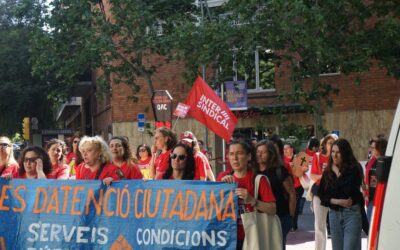 La Intersindical celebrem que la Sindicatura de Greuges de Barcelona insti l’Ajuntament a negociar amb els col·lectius en vaga